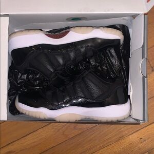 Jordan Black and White Sneakers